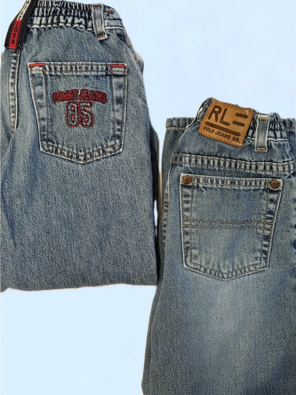 Kids Tommy Hilfiger & Ralph Lauren Vintage Jeans
